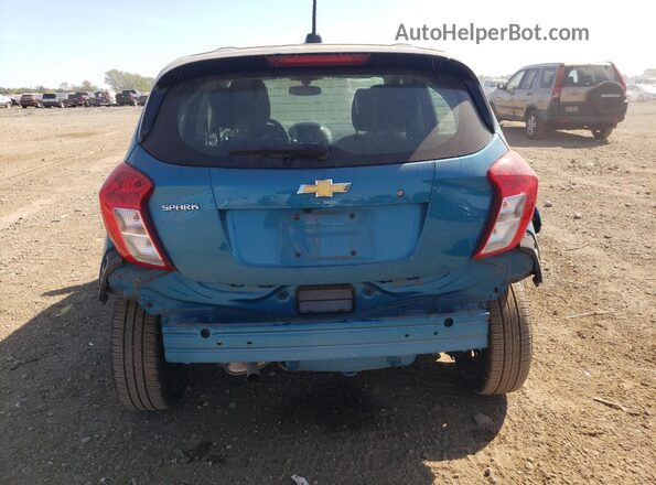KL8CB6SA9LC459085 2020 CHEVROLET SPARK Turquoise Rear view