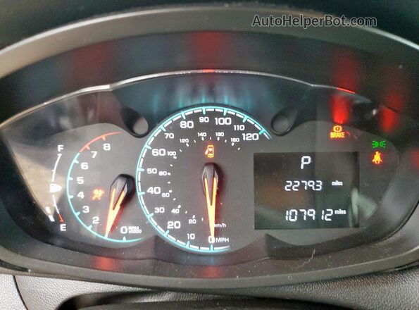 KL8CB6SAXLC428881 2020 CHEVROLET SPARK Two Tone Вид щитка приладів