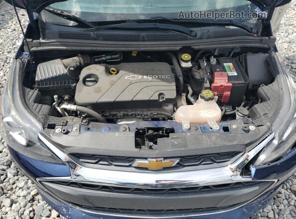 KL8CB6SAXNC012753 2022 CHEVROLET SPARK Blue Widok wnętrza z tyłu