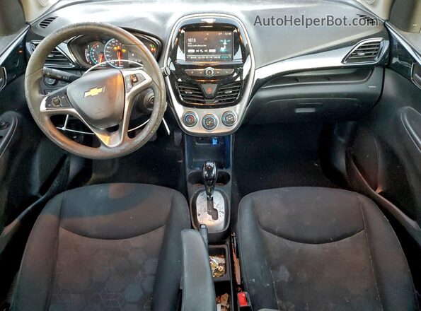KL8CD6SA2GC585577 2016 CHEVROLET SPARK Blue Widok deski rozdzielczej
