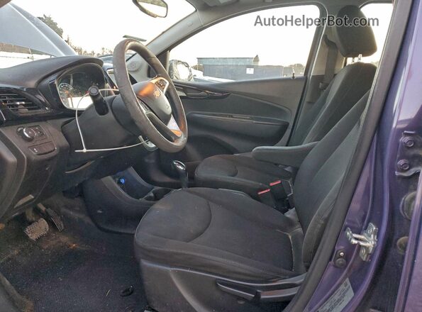KL8CD6SA2GC585577 2016 CHEVROLET SPARK Blue Widok wnętrza z przodu