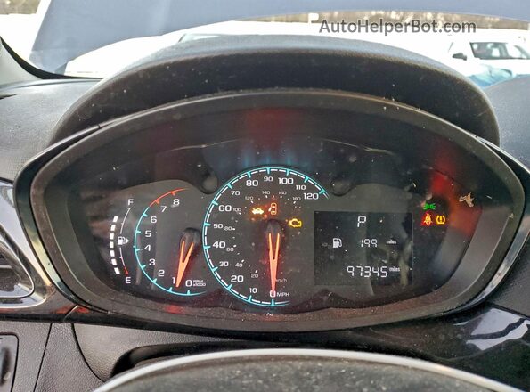KL8CD6SA2GC585577 2016 CHEVROLET SPARK Blue Widok zestawu wskaźników