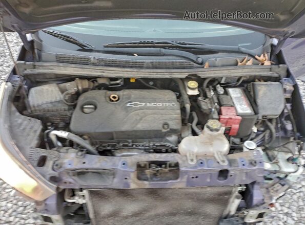 KL8CD6SA2GC585577 2016 CHEVROLET SPARK Blue Widok wnętrza z tyłu