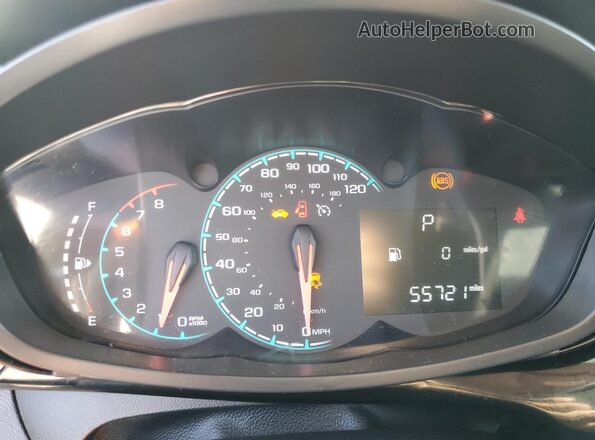 KL8CD6SA2NC013096 2022 CHEVROLET SPARK Charcoal ხელსაწყოთა პანელის ხედი