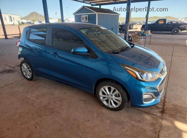 KL8CD6SA3LC412130 2020 CHEVROLET SPARK Синий Передняя правая четверть