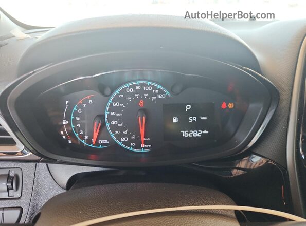 KL8CD6SA3LC412130 2020 CHEVROLET SPARK Синий Вид щитка приборов