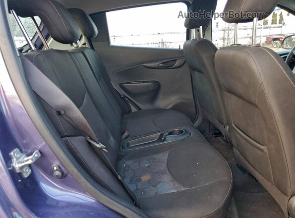 KL8CD6SA4HC816884 2017 CHEVROLET SPARK Purple Widok tylnych siedzeń