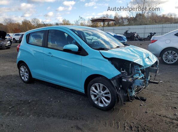 KL8CD6SA7NC034364 2022 CHEVROLET SPARK Синий Передняя правая четверть