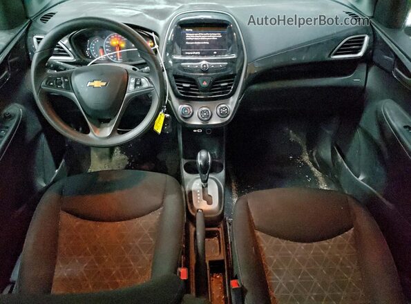 KL8CD6SA9NC025567 2022 CHEVROLET SPARK Gray Widok deski rozdzielczej