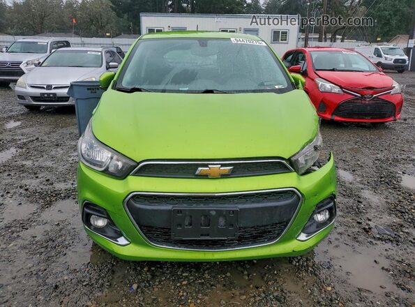 KL8CD6SAXGC605428 2016 CHEVROLET SPARK Green Front view