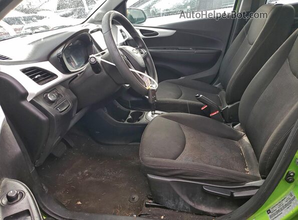 KL8CD6SAXGC605428 2016 CHEVROLET SPARK Green Front interior view