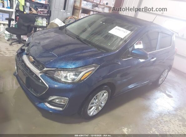 KL8CF6SA3NC022805 2022 CHEVROLET SPARK Blue Передня ліва чверть