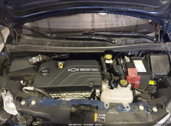 KL8CF6SA3NC022805 2022 CHEVROLET SPARK Blue Вид ззаду