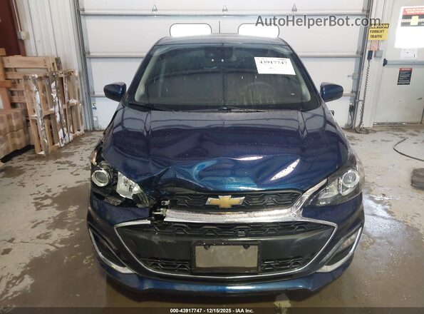 KL8CF6SA3NC022805 2022 CHEVROLET SPARK Blue Вид щитка приладів