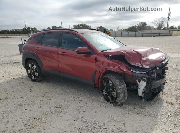 KM8HC3AB0RU106123 2024 HYUNDAI KONA Maroon Przód prawy