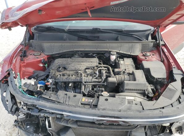 KM8HC3AB0RU106123 2024 HYUNDAI KONA Maroon Widok komory silnika