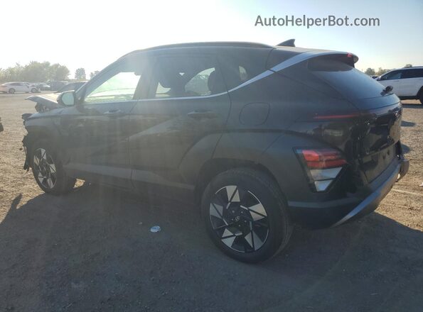 KM8HCCAB3SU225516 2025 HYUNDAI KONA Black უკანა მარცხენა