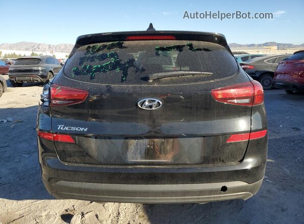 KM8J23A4XMU338419 2021 HYUNDAI TUCSON Black Rear view