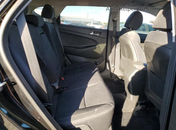 KM8J23A4XMU338419 2021 HYUNDAI TUCSON Black Rear interior view