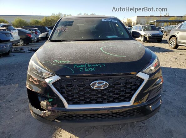KM8J23A4XMU338419 2021 HYUNDAI TUCSON Black Front view