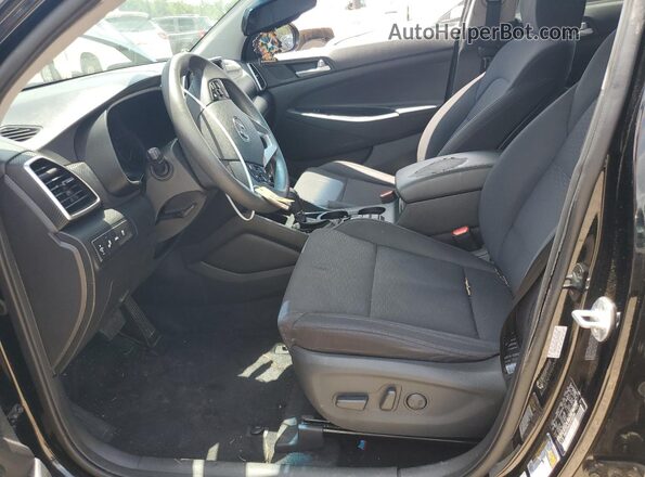 KM8J33A42LU142289 2020 HYUNDAI TUCSON Black Front interior view