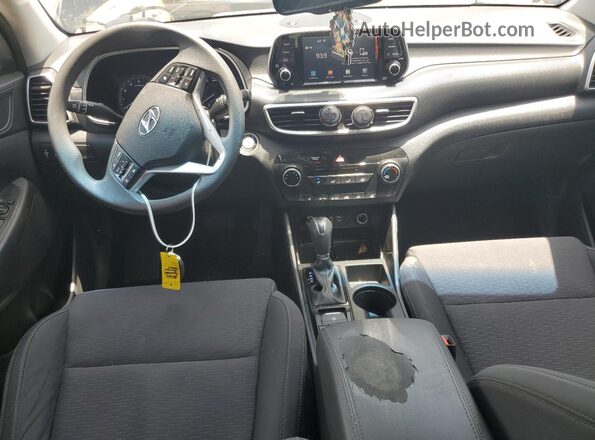 KM8J33A42LU142289 2020 HYUNDAI TUCSON Black Dashboard view