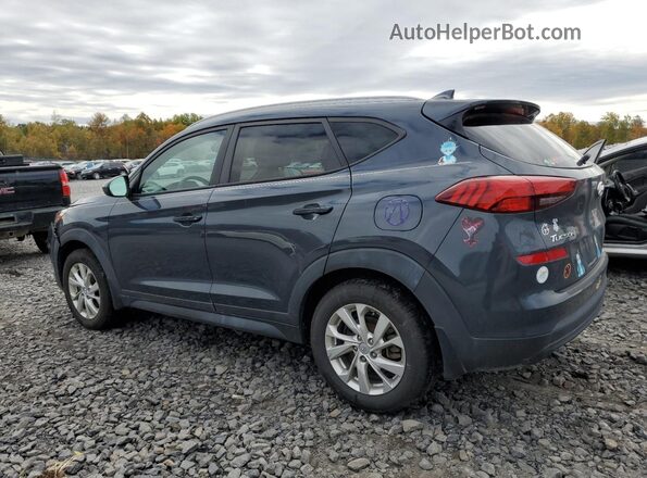 KM8J33A49MU340904 2021 HYUNDAI TUCSON Синий Задняя левая четверть
