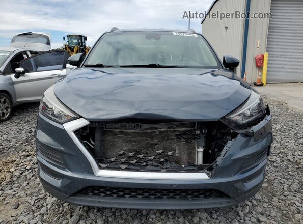KM8J33A49MU340904 2021 HYUNDAI TUCSON Синий Вид спереди