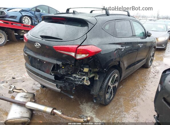 KM8J3CA25GU105905 2016 HYUNDAI TUCSON Black უკანა მარჯვენა