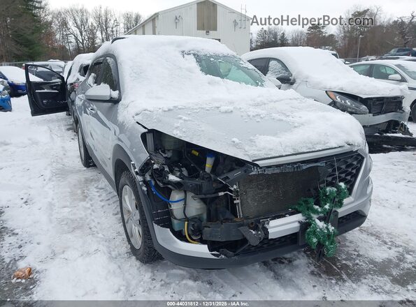 KM8J3CA44KU040071 2019 HYUNDAI TUCSON Silver წინა ხედი
