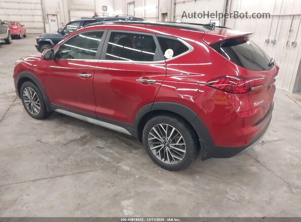 KM8J3CAL5MU355441 2021 HYUNDAI TUCSON Red Tył lewy