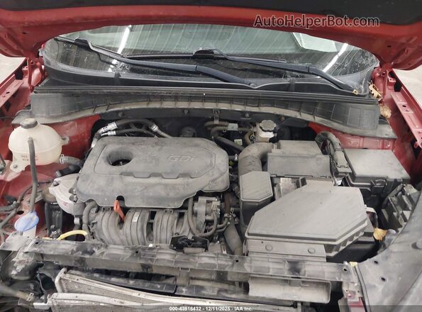 KM8J3CAL5MU355441 2021 HYUNDAI TUCSON Red Widok z tyłu