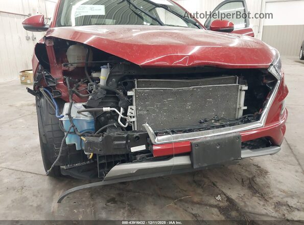 KM8J3CAL5MU355441 2021 HYUNDAI TUCSON Red Widok z przodu