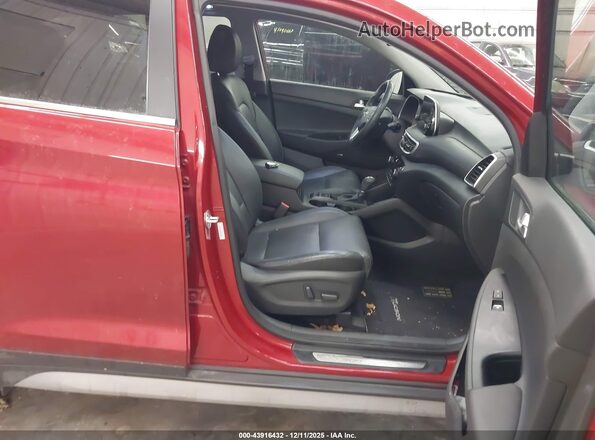KM8J3CAL5MU355441 2021 HYUNDAI TUCSON Red Widok wnętrza z przodu