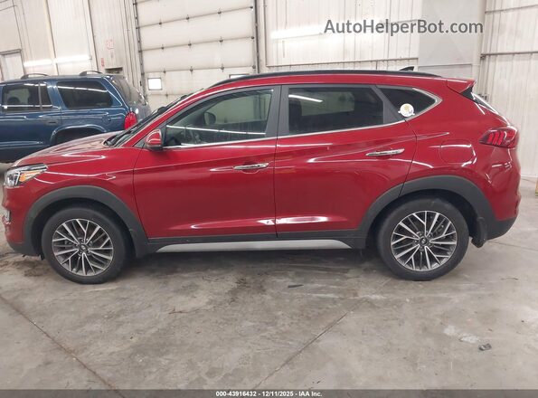 KM8J3CAL5MU355441 2021 HYUNDAI TUCSON Red 