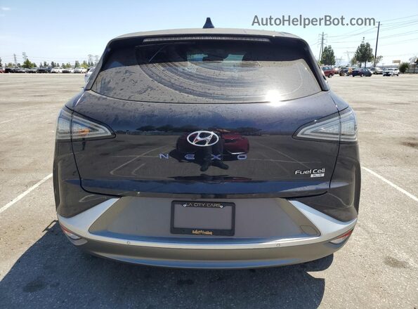 KM8J74A66MU017194 2021 HYUNDAI NEXO Blue Widok z tyłu