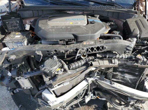 KM8J74A69MU013835 2021 HYUNDAI NEXO Tan Widok naklejki z numerem VIN
