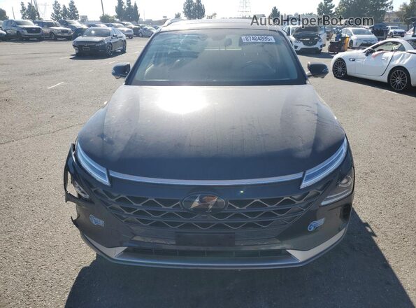 KM8J84A63MU012998 2021 HYUNDAI NEXO Blue Դիմացի տեսք