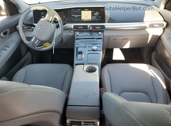 KM8J84A63MU012998 2021 HYUNDAI NEXO Blue Առջևի վահանակի տեսք