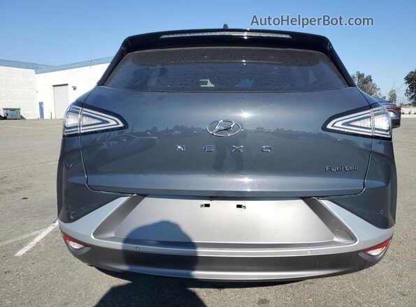 KM8J84A63MU012998 2021 HYUNDAI NEXO Blue Հետևի տեսք