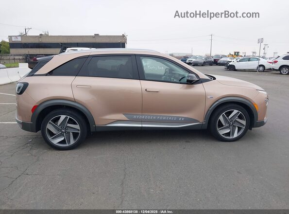 KM8J84A66MU014664 2021 HYUNDAI NEXO Gold უკანა სალონის ხედი