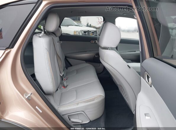 KM8J84A66MU014664 2021 HYUNDAI NEXO Gold VIN კოდის სტიკერის ხედი