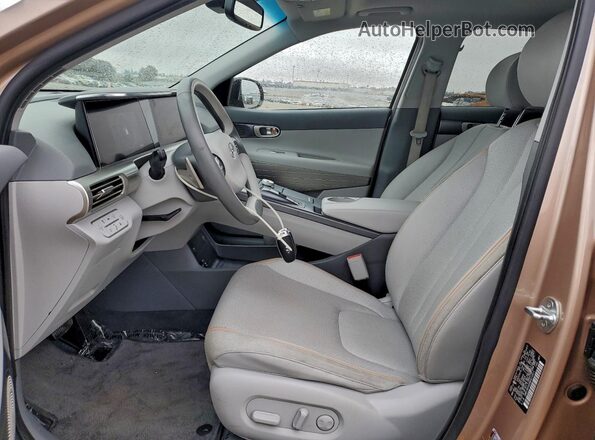 KM8J84A68MU014911 2021 HYUNDAI NEXO Brown Սալոնի դիմացի տեսք