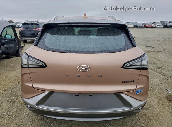 KM8J84A68MU014911 2021 HYUNDAI NEXO Brown Հետևի տեսք