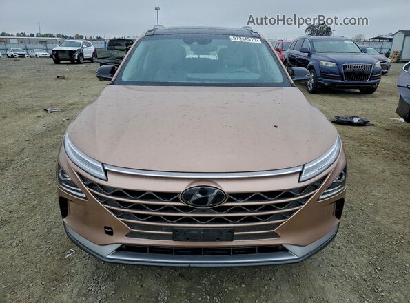 KM8J84A68MU014911 2021 HYUNDAI NEXO Brown Դիմացի տեսք