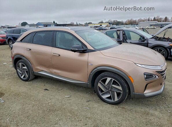 KM8J84A68MU014911 2021 HYUNDAI NEXO Brown Առջևի աջ