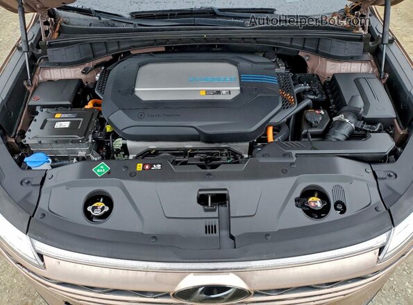 KM8J84A68MU014911 2021 HYUNDAI NEXO Brown Շարժիչի բաժամունքի տեսք