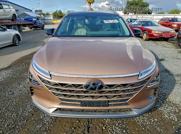 KM8J84A69MU014660 2021 HYUNDAI NEXO Brown Դիմացի տեսք