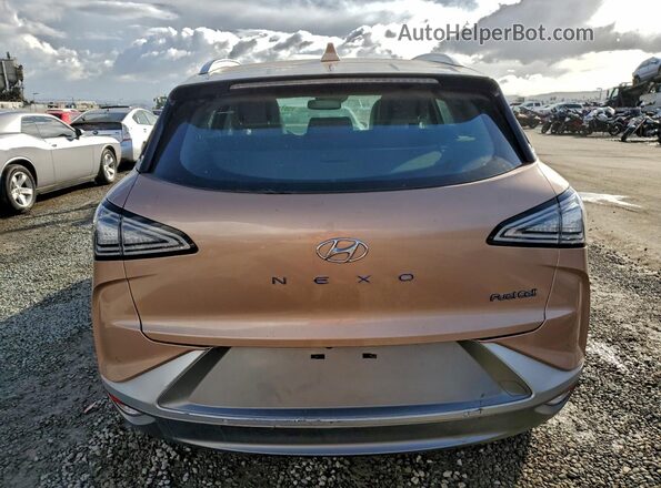 KM8J84A69MU014660 2021 HYUNDAI NEXO Brown Հետևի տեսք