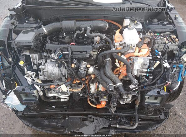 KM8JBCA15NU035992 2022 HYUNDAI TUCSON HYBRID Blue Widok z tyłu